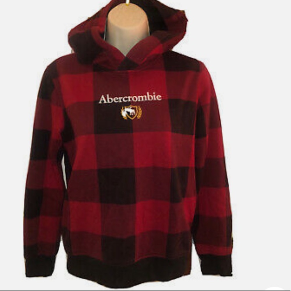 Buffalo plaid hoodie